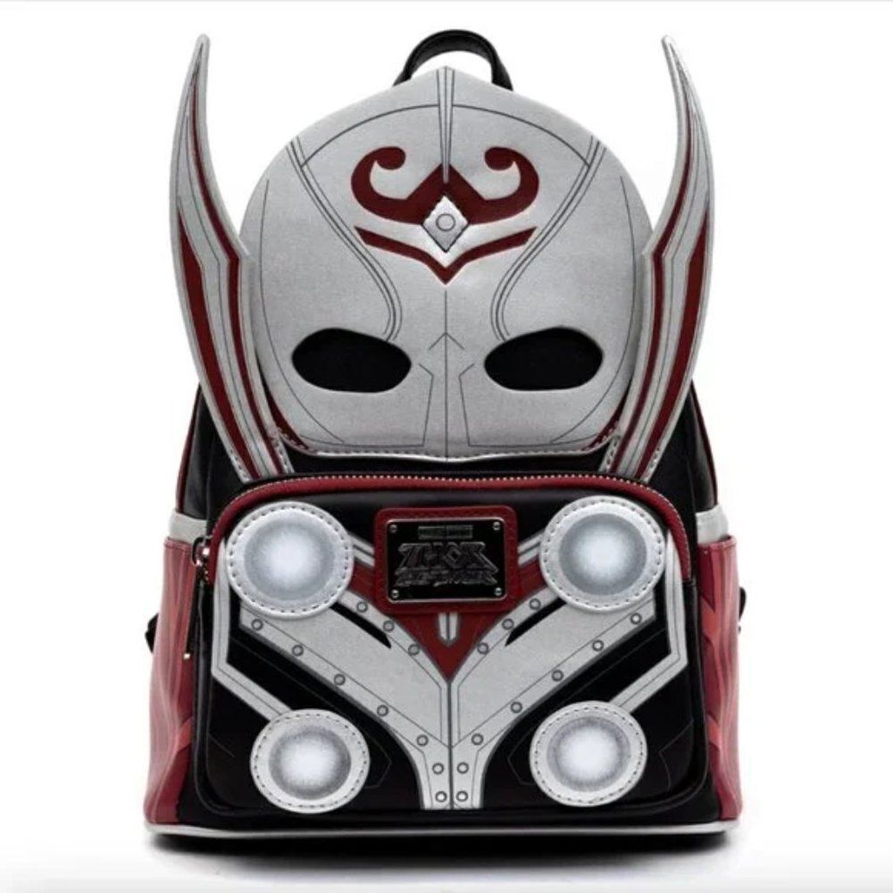 Loungefly Marvel Thor Love and Thunder Mighty Thor Cosplay Mini Backpack